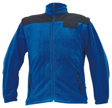 BLUZA POLAROWA RANDWIK - NIEBIESKI