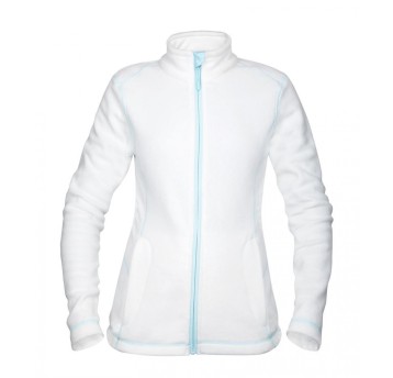 BLUZA POLAROWA YVONNE - BIAŁY