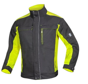 BLUZA ROBOCZA NEON - CZARNO-ŻÓŁTY