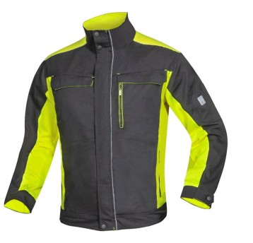 BLUZA ROBOCZA NEON WINTER - CZARNO-ŻÓŁTY