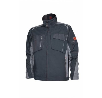 BLUZA ROBOCZA R8ED+ - CZARNO-SZARY - 183-190CM