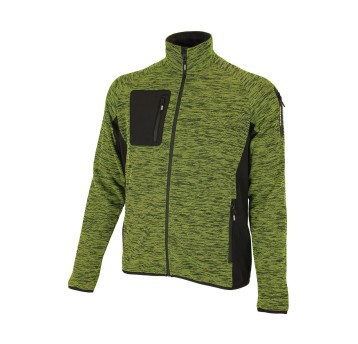 BLUZA ROZPINANA BENNON ALTOS SWEATSHIRT YELLOW