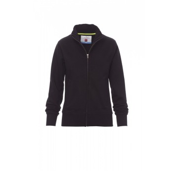BLUZA ROZPINANA DAMSKA CLASS+LADY - CZARNY
