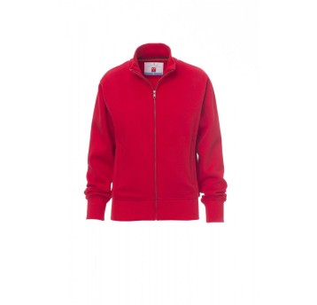 BLUZA ROZPINANA DAMSKA CLASS+LADY - CZERWONY