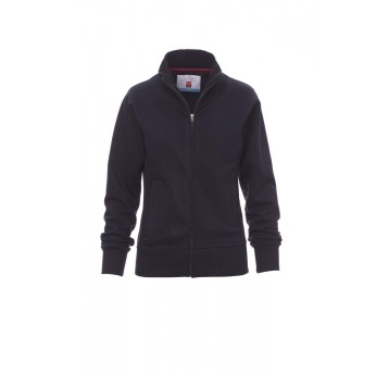 BLUZA ROZPINANA DAMSKA CLASS+LADY - GRANATOWY
