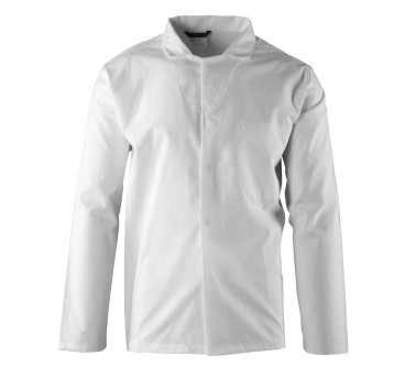 BLUZA ROZPINANA KRAJAN HACCP MĘSKA - BIAŁY