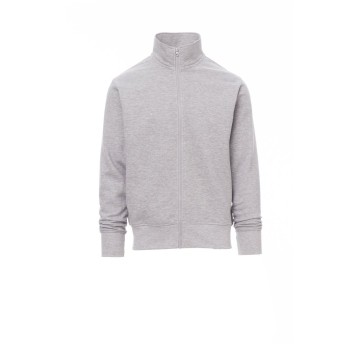 BLUZA ROZPINANA MĘSKA HOUSTON MELANGE - SZARY MELANŻ