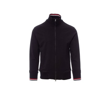 BLUZA ROZPINANA MĘSKA MAVERICK 2.0 - CZARNY