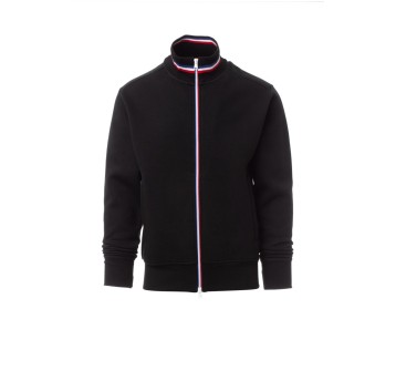 BLUZA ROZPINANA MĘSKA NAZIONALE - CZARNY/FRANCJA