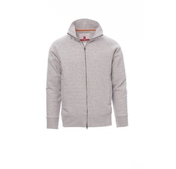 BLUZA ROZPINANA MĘSKA PANAMA+ MELANGE - SZARY MELANŻ