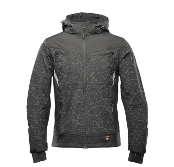 BLUZA SOFTSHELL SEVEN KINGS CROSS - STALOWY