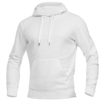 BLUZA Z KAPTUREM ARDON®RIVARY MĘSKA - BIAŁY