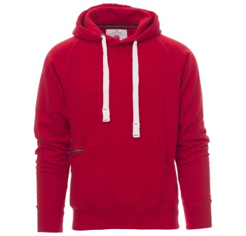 BLUZA Z KAPTUREM ATLANTA+ - CZERWONY