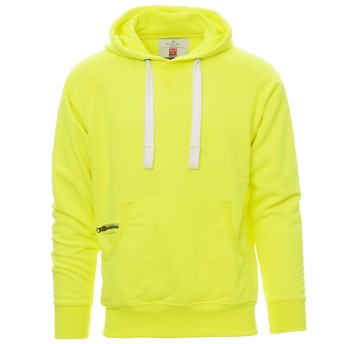 BLUZA Z KAPTUREM ATLANTA+ FLUO - ŻÓŁTY FLUO