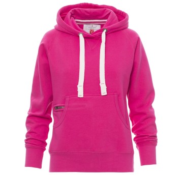 BLUZA Z KAPTUREM ATLANTA+LADY - FUKSJOWY