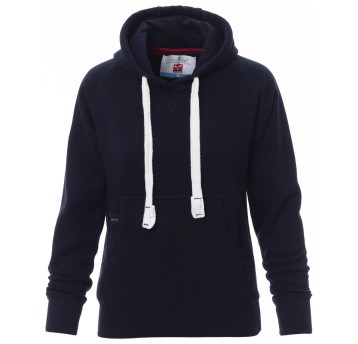 BLUZA Z KAPTUREM ATLANTA+LADY - GRANATOWY