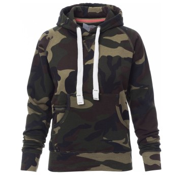 BLUZA Z KAPTUREM ATLANTA+LADY - MORO