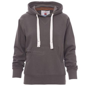 BLUZA Z KAPTUREM ATLANTA+LADY - ZADYMIONY