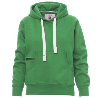 BLUZA Z KAPTUREM ATLANTA+LADY - ŻELOWY ZIELONY