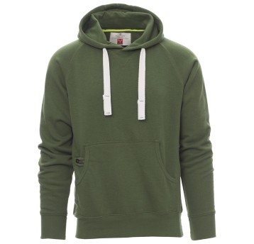 BLUZA Z KAPTUREM ATLANTA+ - ZIELONY BUTELKOWY