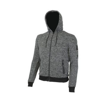 BLUZA Z KAPTUREM BENNON OLYMPOS SWEATSHIRT GREY