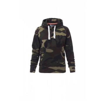 BLUZA Z KAPTUREM DAMSKA ATLANTA+LADY - MORO