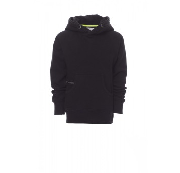 BLUZA Z KAPTUREM DZIECIĘCA COLORADO+ - CZARNY