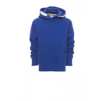 BLUZA Z KAPTUREM DZIECIĘCA COLORADO+ - KRÓLEWSKI NIEBIESKI