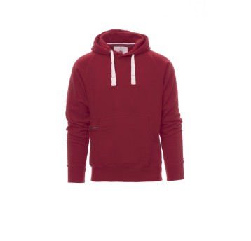 BLUZA Z KAPTUREM MĘSKA ATLANTA+ - BORDOWY