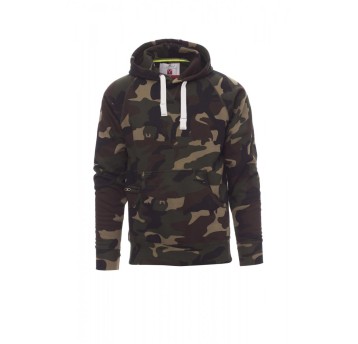 BLUZA Z KAPTUREM MĘSKA ATLANTA+ - MORO