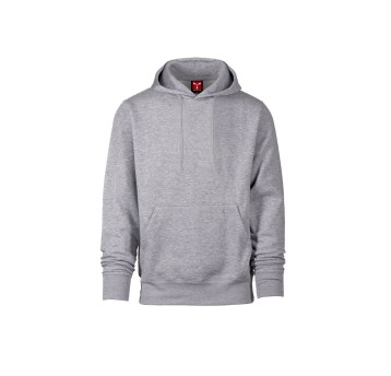 BLUZA Z KAPTUREM MĘSKA TOLEDO - SZARY MELANŻ