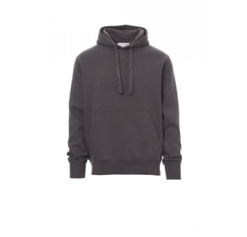 BLUZA Z KAPTUREM MĘSKA TORONTO - ZADYMIONY