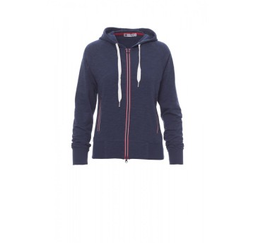BLUZA Z KAPTUREM MORO DAMSKA FREESTYLE LADY - NIEBIESKI DENIM