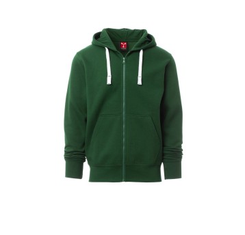 BLUZA Z KAPTUREM ROZPINANA MĘSKA PORTLAND - ZIELONY