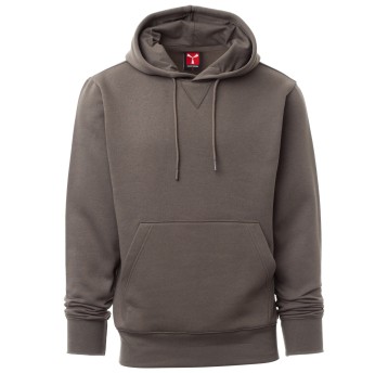 BLUZA Z KAPTUREM TOLEDO - ZADYMIONY