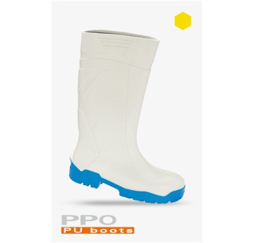 BUTY 1044 Z POLIURETANU Z METAL. PODNOSKIEM