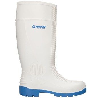 BUTY GUMOWE WHITEFISH OB - BIAŁO-NIEBIESKI