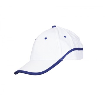 CZAPKA BASEBALL - BIAŁY-GRANATOWY