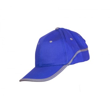 CZAPKA BASEBALL - NIEBIESKI-STALOWY