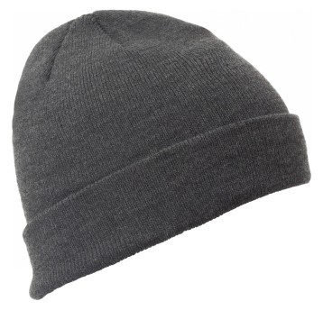 CZAPKA DZIANINOWA EVEREST - SZARY POPIELATY MELANŻ