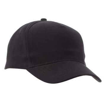 CZAPKA Z DASZKIEM 5P DENVER - CZARNY