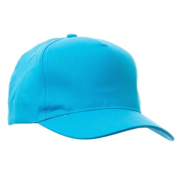 CZAPKA Z DASZKIEM 5P NEW YORK - BŁĘKIT TURKUSOWY