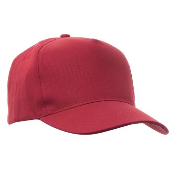 CZAPKA Z DASZKIEM 5P NEW YORK - BORDOWY