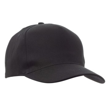 CZAPKA Z DASZKIEM 5P NEW YORK YOUTH - CZARNY