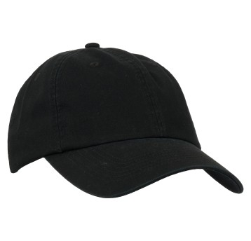 CZAPKA Z DASZKIEM 6P DELAWARE - CZARNY