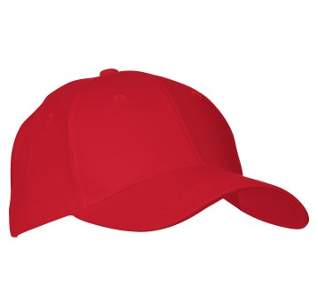 CZAPKA Z DASZKIEM 6P ILLINOIS - CZERWONY