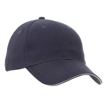 CZAPKA Z DASZKIEM 6P MINNESOTA YOUTH - GRANATOWY-BIAŁY