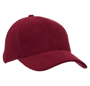 CZAPKA Z DASZKIEM 6P MONTANA - BURGUNDOWY