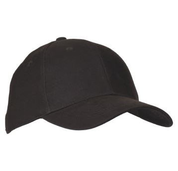 CZAPKA Z DASZKIEM 6P NEBRASKA - ANTRACYTOWY