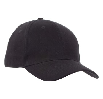 CZAPKA Z DASZKIEM 6P NEBRASKA - CZARNY